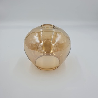 E14 Retro Ersatzglas Vintage Amber Lampenglas f. Pendellampe, Tischlampe, Fluter, Leuchte Lampenschirm BeleuchtungGlas (goldfarbig)
