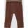 Unisex-Jogpants Umschlagbund Braun 68