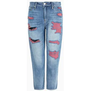 ARMANI EXCHANGE Tapered-fit-Jeans blau 28