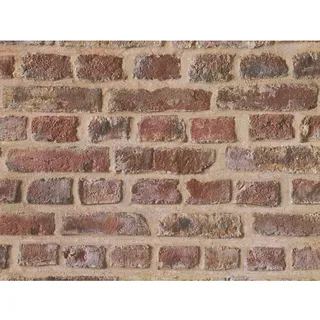 A.S. Création Papiertapete Authentic Walls 10 m x 0,53 m 300 g beige/braun/rot 302191