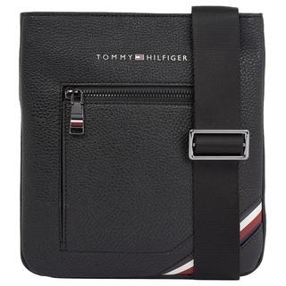 Tommy Hilfiger Herren Umhängetasche Central Crossover Mittelgroß, Schwarz (Black), Onesize - Einheitsgröße