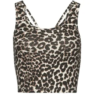 LASCANA Crop-Top Beige S