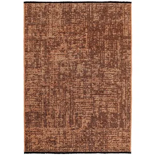 KADIMA DESIGN Teppich Waschbar KOFEL in Kupfer, einfarbig, 80 x 150 cm