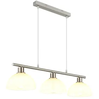 GLOBO 3-flg. 20 cm opal, nickel