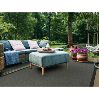 DEKOWE Naturino RipsS2 Spezial Teppichboden 67 x 200 cm Grau