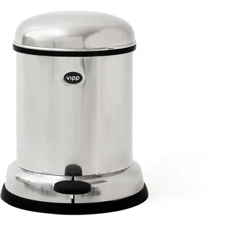 Vipp - 14 Treteimer, 8 l, edelstahl
