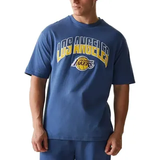 New Era T-Shirt T-Shirt New Era NBA Los Angeles Lakers blau S (46/48)
