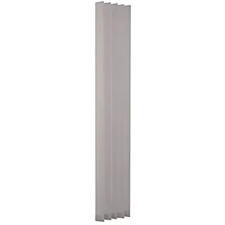 Ventanara® Lamellen einzeln 89mm Ersatzlamellen für Lamellenvorhang Vertikaljalousie (180 cm 19 Stück, grau raumverdunkelnd)