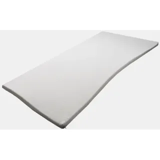Pyramidenkönig 3cm Viscoelastische Matratzenauflage mit Bezug Milano Härte 2 Visco Auflage Topper Memory Matratze Gelschaum (200 x 200 cm)
