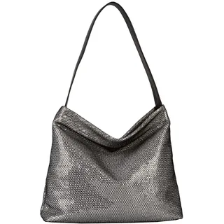 Tom Tailor Amra Hobo Bag Synthetik Blue/Silver/Black