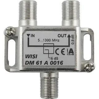 Wisi Abzweiger 1f. 5-1300MHz,16dB Cl.A DM 61 A 0016