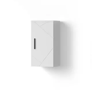 livinity® Badschrank Ronco, Weiß Hochglanz, 30 x 59 cm