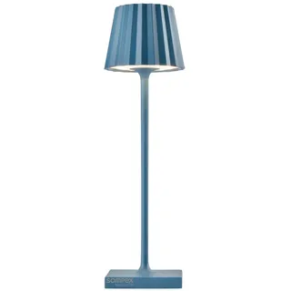 SOMPEX Akku-Tischleuchte Aluminium 21,0 cm 1 Stück blau