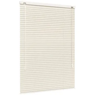 jalousiescout Jalousie LightLess Aluminium-Jalousie, 25 mm, 140 x 220 cm, beige matt, ohne Bohren, geklemmt oder verschaubt, Aluminium, vollverdunkelnd, Feuchtraumgeeignet beige 140 cm x 220 cm
