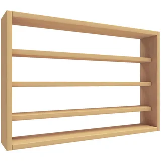 VCM Küchenregal 60 x 40 x 10 cm Buche