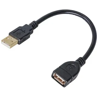 Akyga USB-A 15 m Schwarz