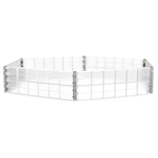 GARANTIA Ergo Hochbeet Wachstumsmodul XL  cm Transparent