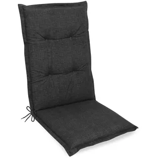 Hochlehner-Auflage Florence 118 x 50 cm Polyester Grau Anthrazit