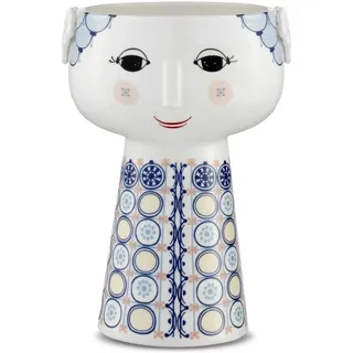Bjorn Wiinblad Bjørn Wiinblad Eva Vase, H18.5 blau