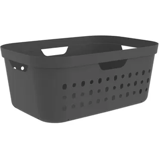 Rotho Wäschekorb Jona 39, Anthrazit