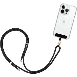 GRIFEMA Universal Handykette zum Umhängen, Schwarz