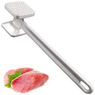 Fleischklopfer aus Metall, Küche aus Aluminium, Fleischhammer aus weichem Metall, Steak, Hühnerhammer aus Metall, Fleischhammer für Huhn, Fleisch, Pounder Mallet, Kochen