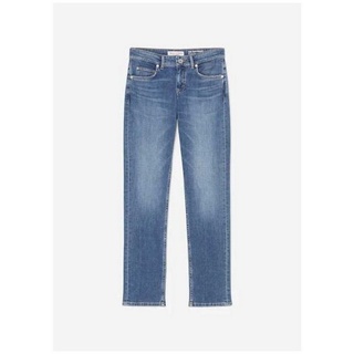 Marc O'Polo Straight-Jeans blau schmal (1-tlg) blau 27