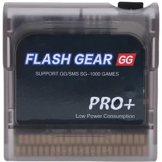 YUEHISY Flash-Spielkassette 600 in 1 für Game Gear GG-Konsole, mit Integriertem 4 GB Speicher, Unterstützung für GG/SMS/SG-Systeme