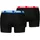 Boxershorts Organically Black Blue Red XL 2er