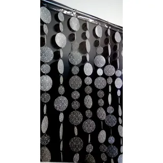 MOREL SA Baroque Türvorhang 90 x 200 cm Weiß