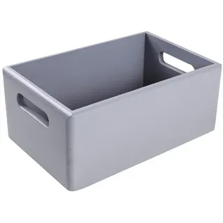 Creative Deco Holzkiste 30 x 20 x 13 cm 1-tlg. grau