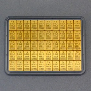 Goldtafel (50x 1g Feingold) "CombiBar"