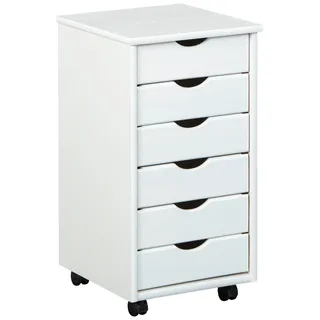 Interlink Simon Rollcontainer 35 x 40 x 65 cm Weiß