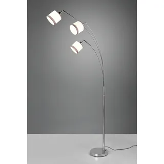 Trio Davos 3-flammig 185,0cm grau/weiß