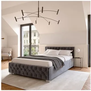 Juskys Nizza 120 x 200 cm dunkelgrau