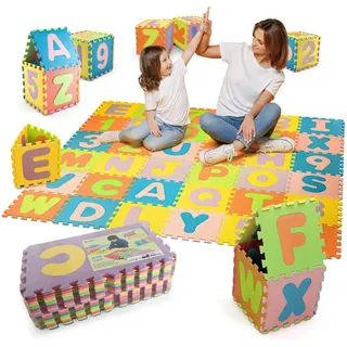 Joya, Spielteppich + Spielmatte, - Floormat Puzzle 30x30 cm, 36 pcs (981052) (30 x 30 cm)