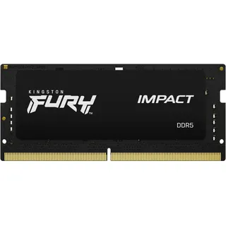 Kingston FURY Impact 16GB 4800MT/S DDR5 CL38 SODIMM Gaming Speicher für Laptop Kit mit 2 x 8 GB)