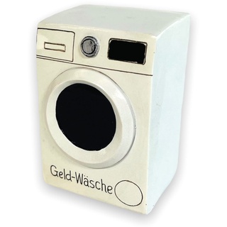BUSDUGA 2951 Sparkasse Waschmaschine Geld-Wäsche Spardose Geschenkidee