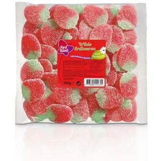 fruchtgummi-klassiker Red Band Wilde Erdbeeren fruchtig süß und ohne Gelatine 500g