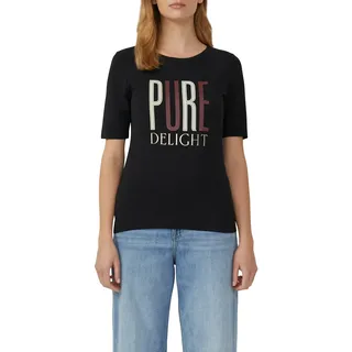 s.Oliver T-Shirt Schwarz S