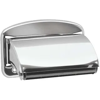 tecuro Papierrollenhalter Edelstahl Poliert Mit Deckel - Tecuro