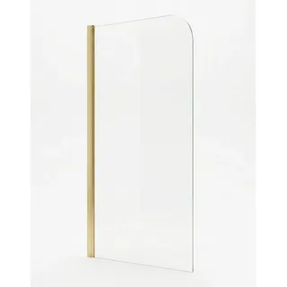 Badplaats B.V. Duschwand Torino 60 x 140 cm Gold