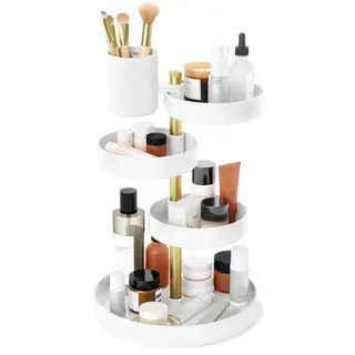 Umbra Pirouette Kosmetik-Organizer Weiß/Gold