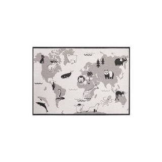 Spielteppich LINIA - Weltkarte - 80x150cm