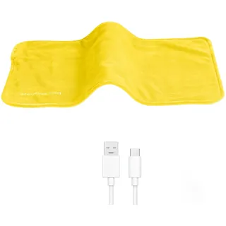 Elektrische Heizdecke USB 5V Flanell Wärmedecke Heizkissen Wärmekissen Tragbare Winter Erwärmung Waschbar Kuschelheizdecke Superweiches Wärmepads für Nacken Schulter Heimgebrauch Büronutzung, 50x30CM