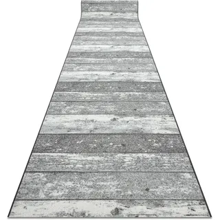 RugsX Läufer Antirutsch 100 Teppichläufer 100 x 180 cm Grau