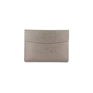 HotYou Laptop Hülle - PU Leder Tasche Schutzhülle Lederhülle Wallet Case Leather Sleeve Aktentasche mit Karten-Slot für Apple MacBook Air/MacBook Pro,Gold,MacBook 13.3 Zoll