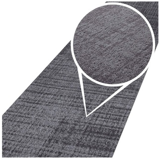 Küchenläufer Teppichläufer Küchenläufer Läufer Textil ANTON Premium Modern Robust, ANRO, Rechteckig, Höhe: 3 mm, Textil grau 67 cm x 180 cm x 3 mm