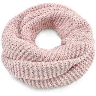 Neverless Loop Damen Loopschal Strickschal Schlauchschal Winterschal einfarbig Neverless®