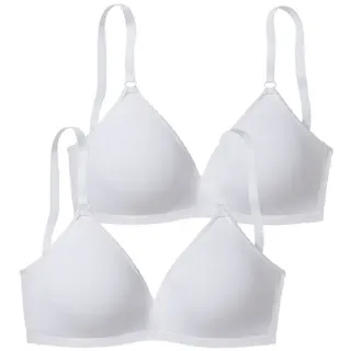 PETITE FLEUR Soft-BH Damen 2xweiß Gr.80C